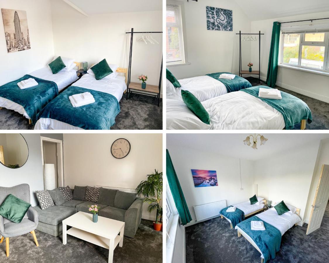 Perfect For Contractors & Families! 7 Beds Free Parking Leilighet Birmingham Eksteriør bilde
